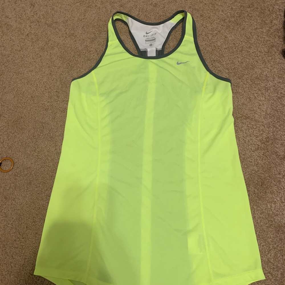 Nike dri-fit razor back workout shirt